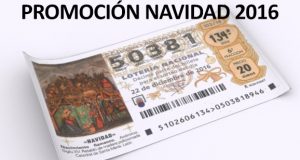 PROMOCIÓN LOTERIA NAVIDAD 2016 AEOL