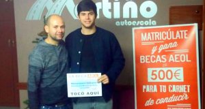 BECA AEOL 500€ PARA TU CARNET DE CONDUCIR